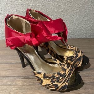 Ofionna Leopard Heels